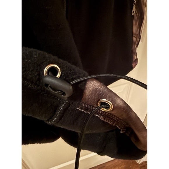 Mossy Oak Performance Fleece Vest 2XL Black Camo Panels Full Zip Hunting NWT - Picture 5 of 8